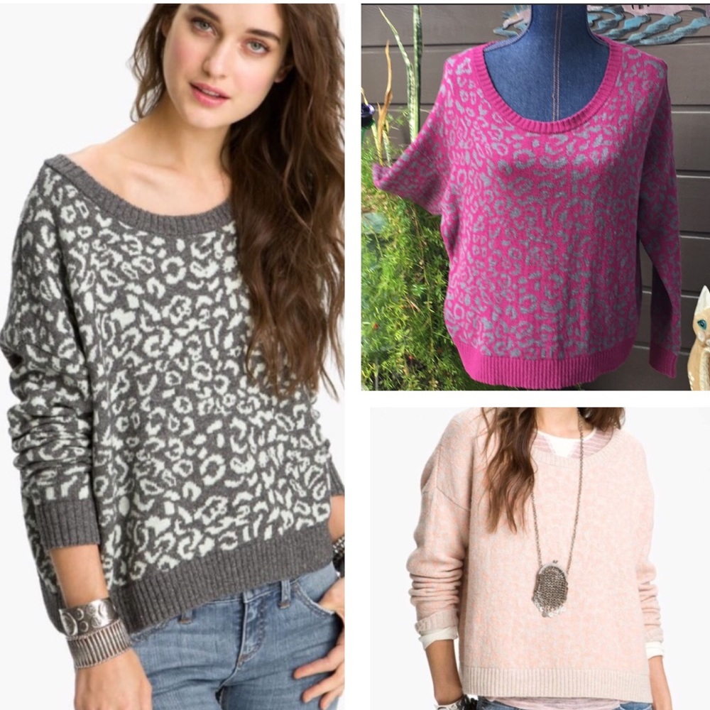 FP Leopard Sweater
